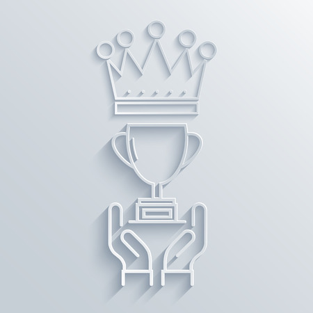 vector modern congratulation light background. Business successのイラスト素材