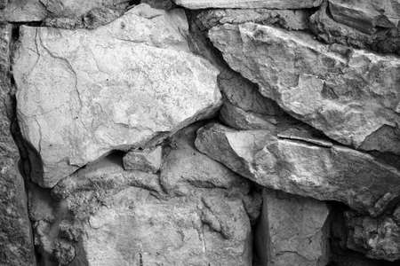 retro stone wall background texture. close upの写真素材