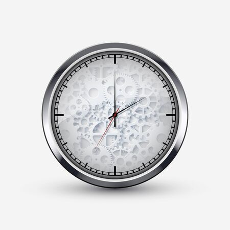Vector modern watch icon on white background.のイラスト素材