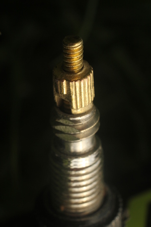 Presta type valveの写真素材