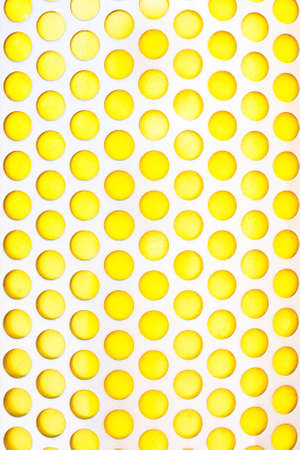 A modern metallic and yellow background imageの写真素材