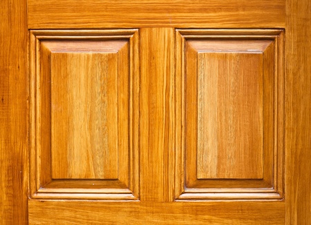 Pair of well preserved wooden panels as a backgroundの写真素材
