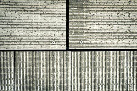 Sheets of metal as a detailed background imageの写真素材