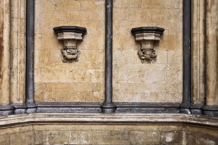 Mediveal gothic architecture as a background imageの写真素材