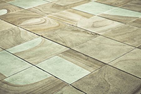 Square paving slabs as a background imageの写真素材