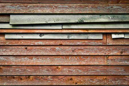 Wooden panels as a textured background imageの写真素材