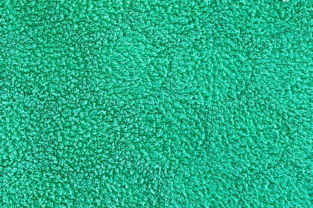Green towel material as a detailed background imageの写真素材