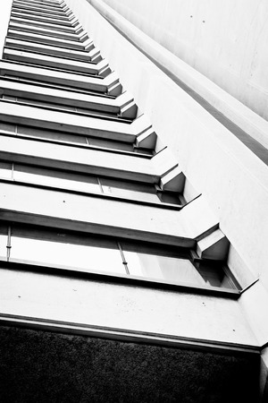 Perpective of a modern building