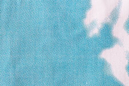 Blue and white cotton as a backgroundの写真素材