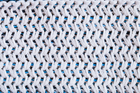 Blue and white wool backgroundの写真素材