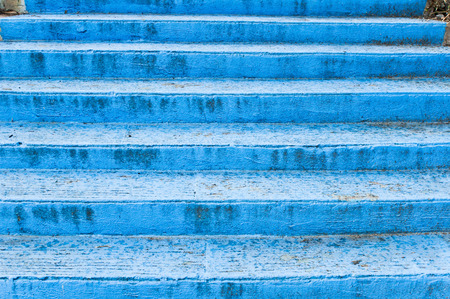 Blue stone steps as a detailed background imageの写真素材