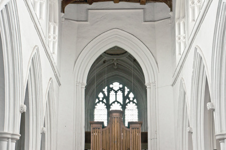 Inside of a church in the UKのeditorial素材