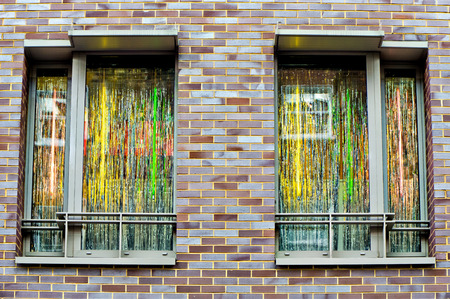 The window of an apartment