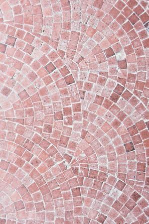 Stone tiles on a floor forming a decorative patternの写真素材