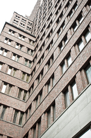 Part of a multi-storey urban building in Germanyの写真素材