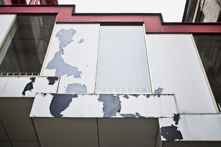 Part of a derelict building in the UKの写真素材