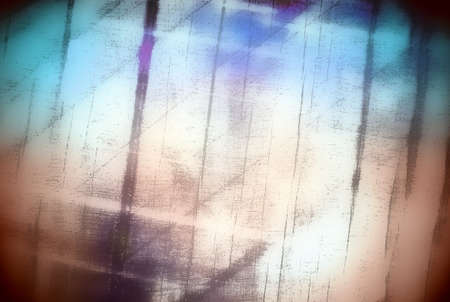 A digital abstract painting in grungy pastel tones