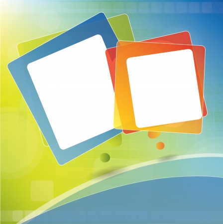 Abstract brochure background with place for textのイラスト素材