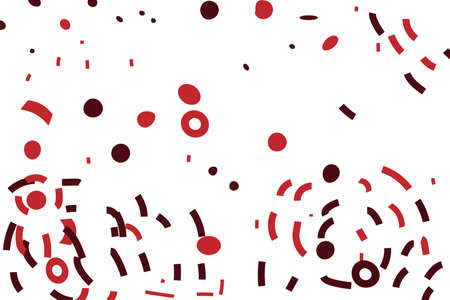 Light red vector texture with abstract gradient shapes. for business card.