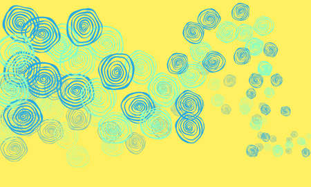 Light yellow vector natural backdrop with roses. illustration with flowers. New template for your...