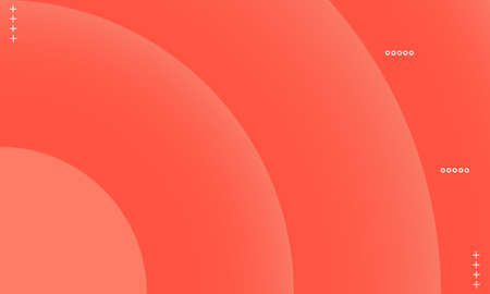 Orange circle gradient background. Pattern for ads, leaflets.