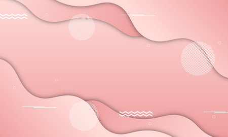 Abstract pink wave background. Textured pattern for banner.のイラスト素材