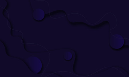 Dark blue geometric paper style background. The best design for your business.