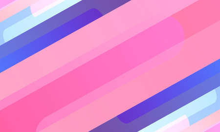 Abstract colorful gradient rounded stripes background. Simple design for your website.のイラスト素材
