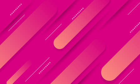 Gradient geometric dynamic shape background. Vector illustration. Modern design for business.のイラスト素材