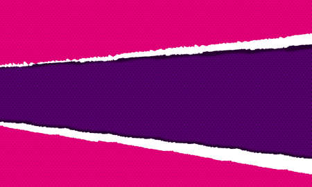 Purple and pink torn paper background. Vector illustration.のイラスト素材