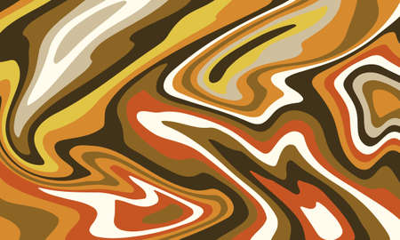Psychedelic groovy background. Colorful abstract background. Vector illustration.