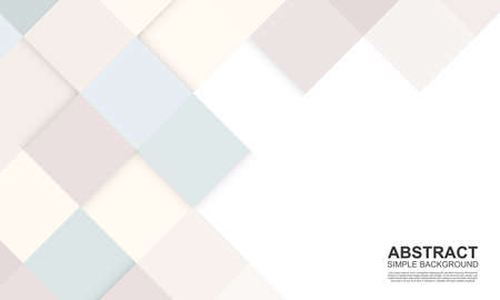 Colorful rectangle tiles background. Abstract rectangle shape background. Vector illustration.のイラスト素材