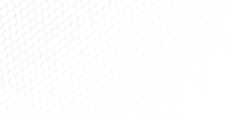 Gray hexagonal lines background. Abstract hexagonal shape background.