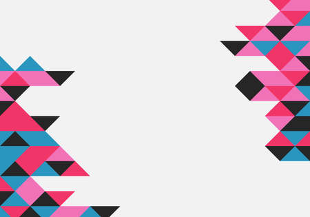 Abstract minimal geometric background. Vector illustration. Abstract background.