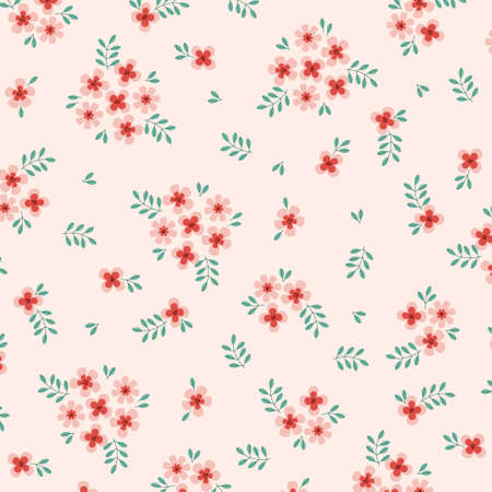 Abstract flower pattern background. Vector illustration. Abstract background.のイラスト素材