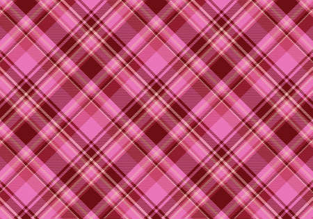 Seamless tartan plaid pattern background. Fabric texture. Vector illustration.