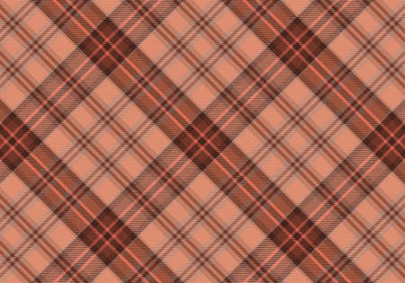 Seamless tartan plaid pattern background. Fabric texture. Vector illustration.