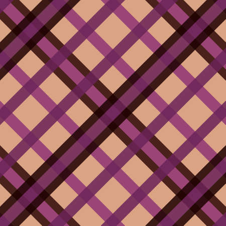 Seamless tartan plaid pattern background. Fabric texture. Vector illustration.