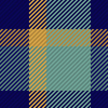 Seamless tartan plaid pattern background. Fabric texture. Vector illustration.