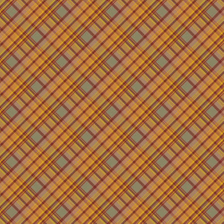 Seamless tartan plaid pattern background. Fabric texture. Vector illustration.のイラスト素材