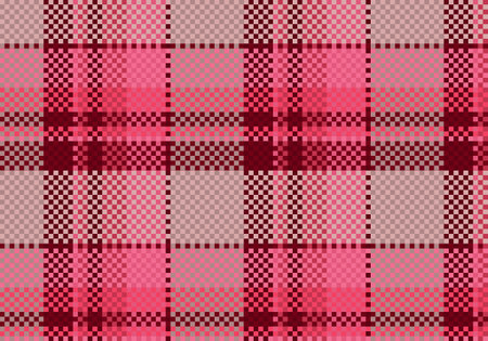 Seamless tartan plaid pattern background. Fabric texture. Vector illustration.