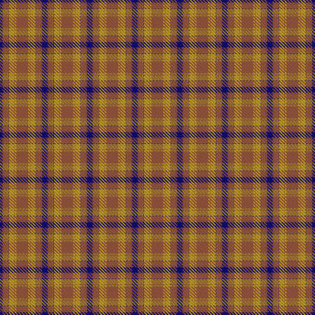 Seamless tartan plaid pattern background. Fabric texture. Vector illustration.のイラスト素材