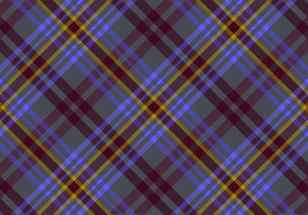 Seamless tartan plaid pattern background. Fabric texture. Vector illustration.