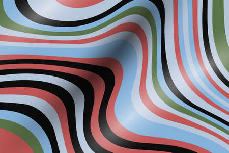 Abstract psychedelic groovy background. Vector illustration.