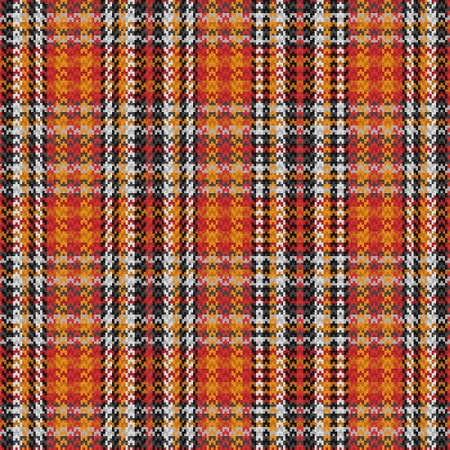 Seamless tartan plaid pattern background. Textile texture. Vector illustration.のイラスト素材