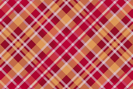 Seamless christmas tartan plaid pattern background. Vector illustration.のイラスト素材