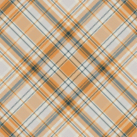 Seamless winter tartan plaid pattern background. Vector illustration.のイラスト素材
