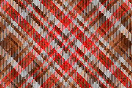 Seamless tartan plaid pattern background. Vector illustration.のイラスト素材