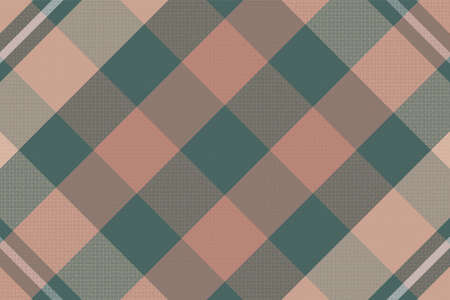 Seamless tartan plaid pattern background with vintage color.