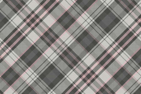 Seamless tartan plaid pattern background with vintage color. Vector illustration.